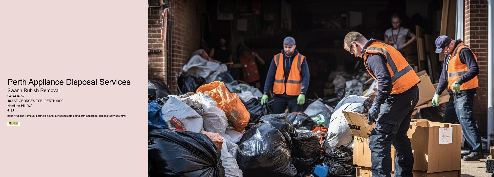 Perth Appliance Disposal Services
