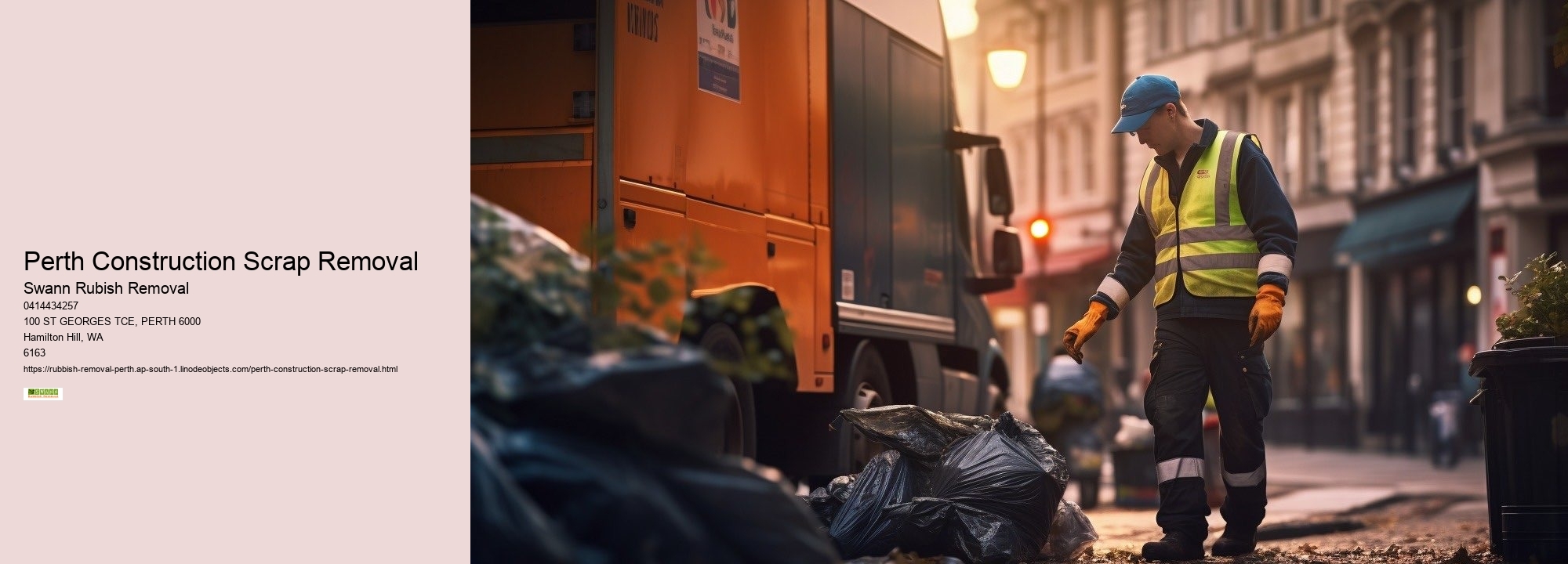Expert Rubbish Hauling Perth