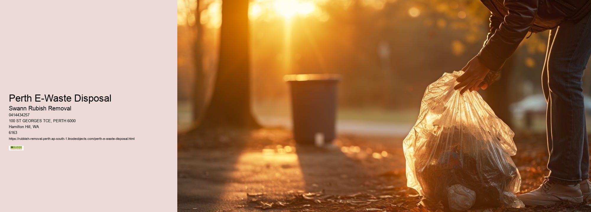 Specialised Rubbish Collection Perth