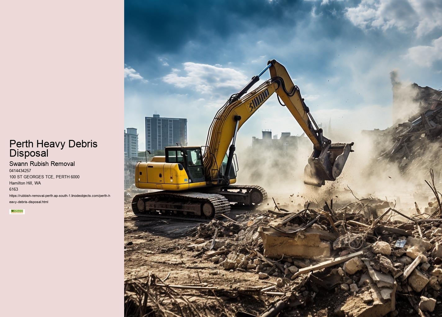 Perth Heavy Debris Disposal