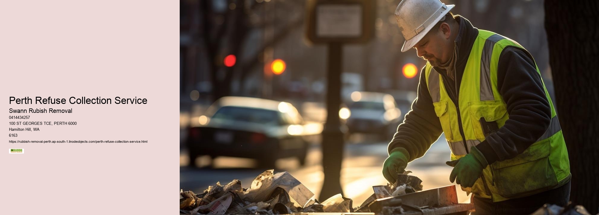 Professional Waste Management Perth
