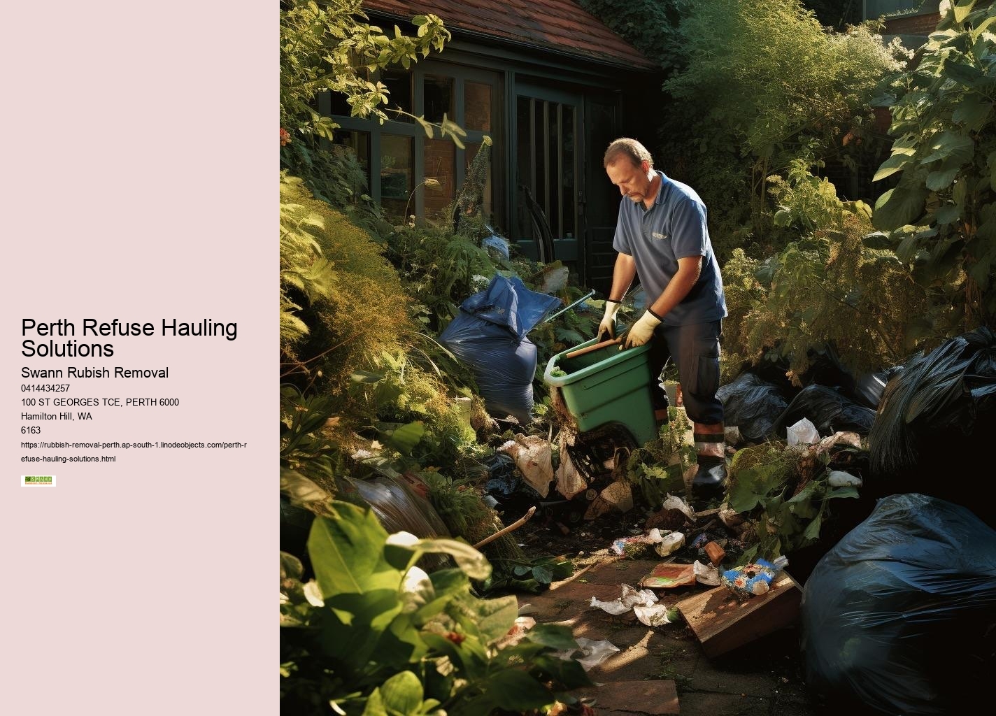 Eco-Conscious Junk Removal Perth